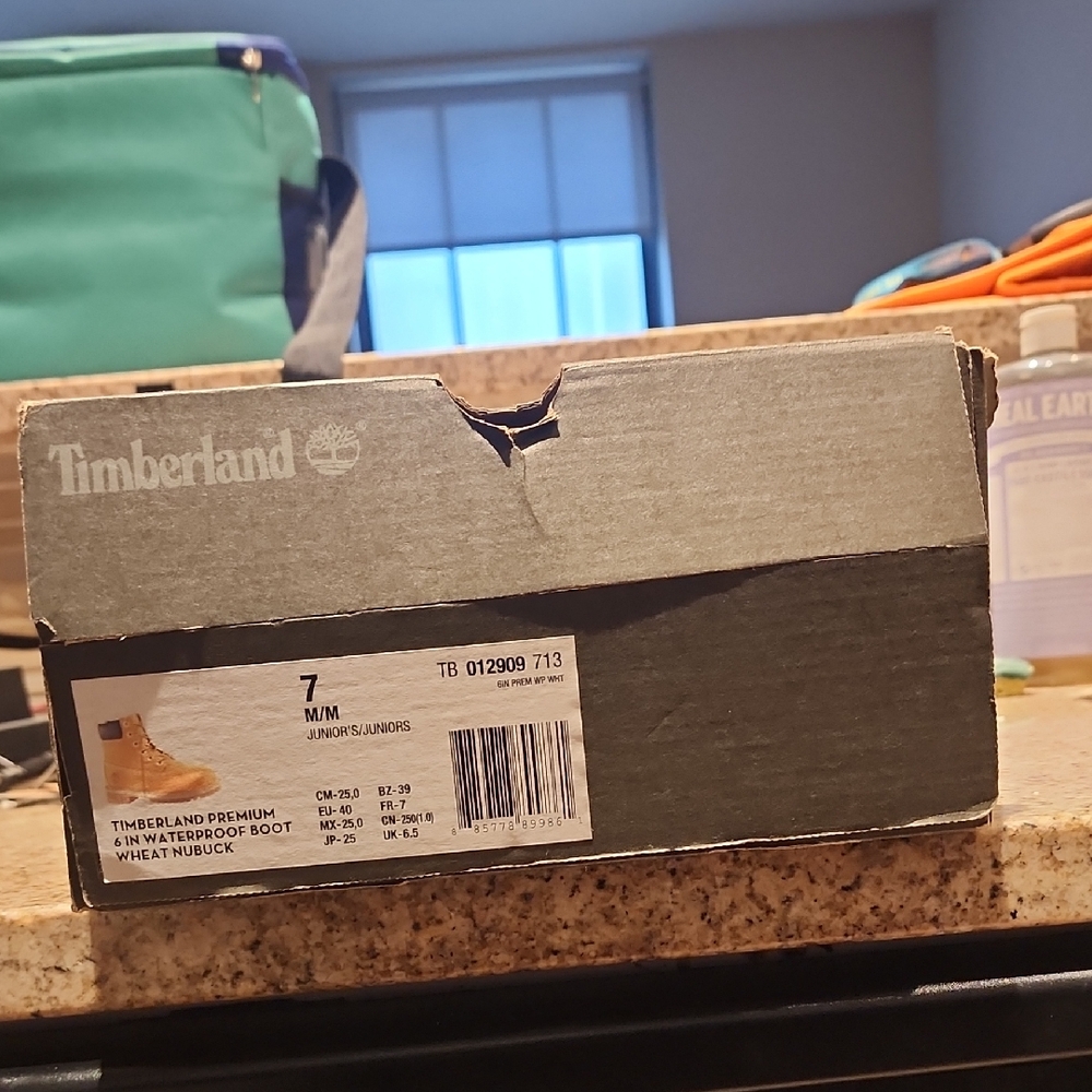Timberland Wheat Nubuck Boots